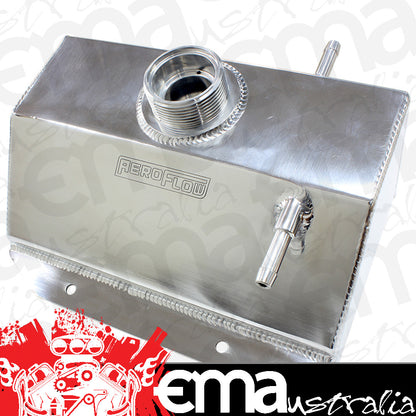 Aeroflow AF77-1033 Mustang Coolant Overflow Tank Polished suits Original Cap