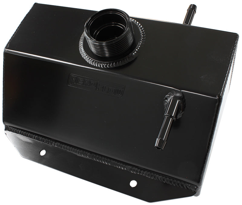 Aeroflow AF77-1033BLK Mustang Coolant Overflow Tank Black suits Original Cap 2015-