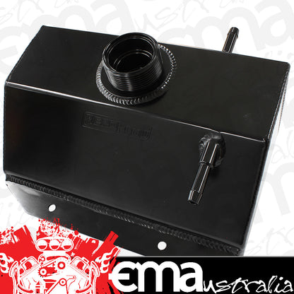 Aeroflow AF77-1033BLK Mustang Coolant Overflow Tank Black suits Original Cap 2015-