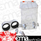 Aeroflow AF77-2044 Dual Fuel Pump Surge Tank Kit Polished 3.1L Capacity