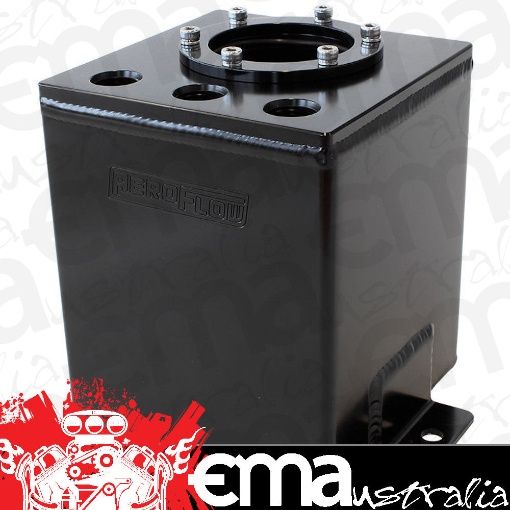 Aeroflow AF77-3144BLK Fuel Pump Surge Tank Kit Black suits 1 x AF49-1014