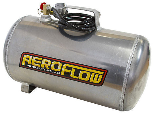 Aeroflow AF77-4000 5 Gal Port Able Air Tank Alloy with Tank Valve 125 Max Operat
