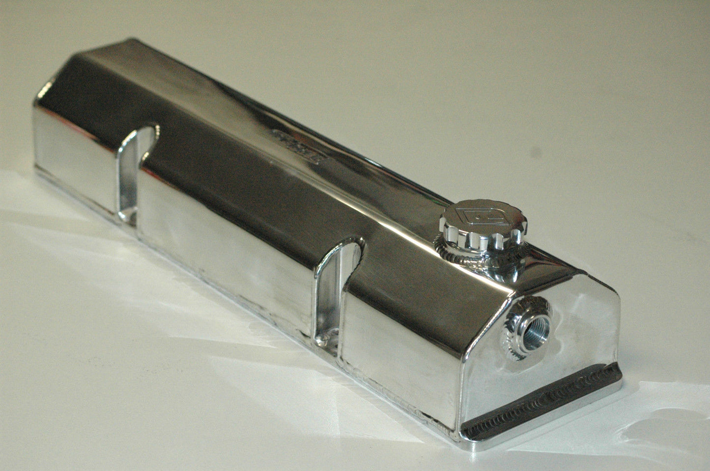 Aeroflow AF77-5000 Fabricated Valve Covers Polished Suit Sb Chev