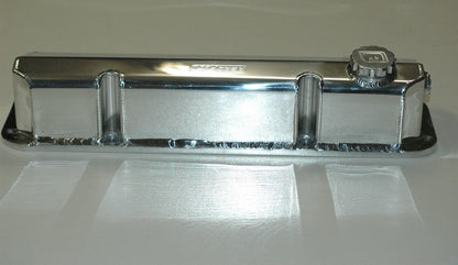 Ford Small Block Cleveland 302-351C.I.D. V8 Fabricated Valve Covers Polished Suit 302-351C Aeroflow Performance Products AF77-5001