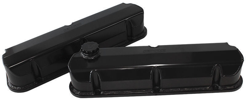 Aeroflow AF77-5002BLK Fabricated Valve Covers Black Suit Ford 289-351W