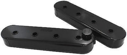 Suit Chev/Holden LS Series V8.Valve Cover Mounting Style: Centerbolt Fabricated Valve Covers Black Aeroflow Performance Products AF77-5003BLK