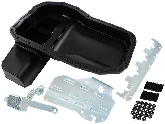 Aeroflow AF82-2018 Mitsu Evo 4 5 6 7 8 9 Racepan 6.1L Crank Scrap Baffle Picku