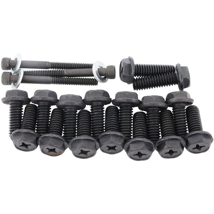 Aeroflow AF82-2070 Transmission Oil Pan Bolt Kit 5/16-18" Steel Bolts, Pack of 14.