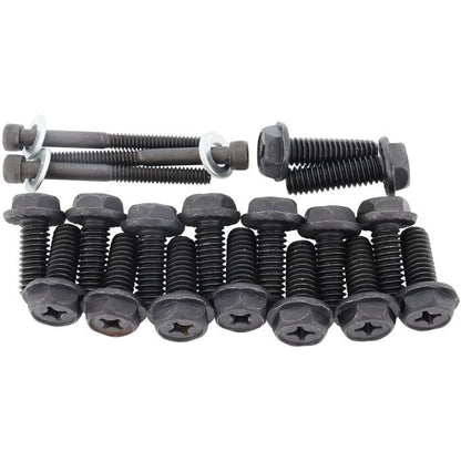 Aeroflow AF82-2070 Transmission Oil Pan Bolt Kit 5/16-18" Steel Bolts, Pack of 14.