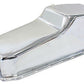Aeroflow AF82-9005C Steel Stock Oil Pan SBC Chrom Lh/Side Dipstick Rear Sump