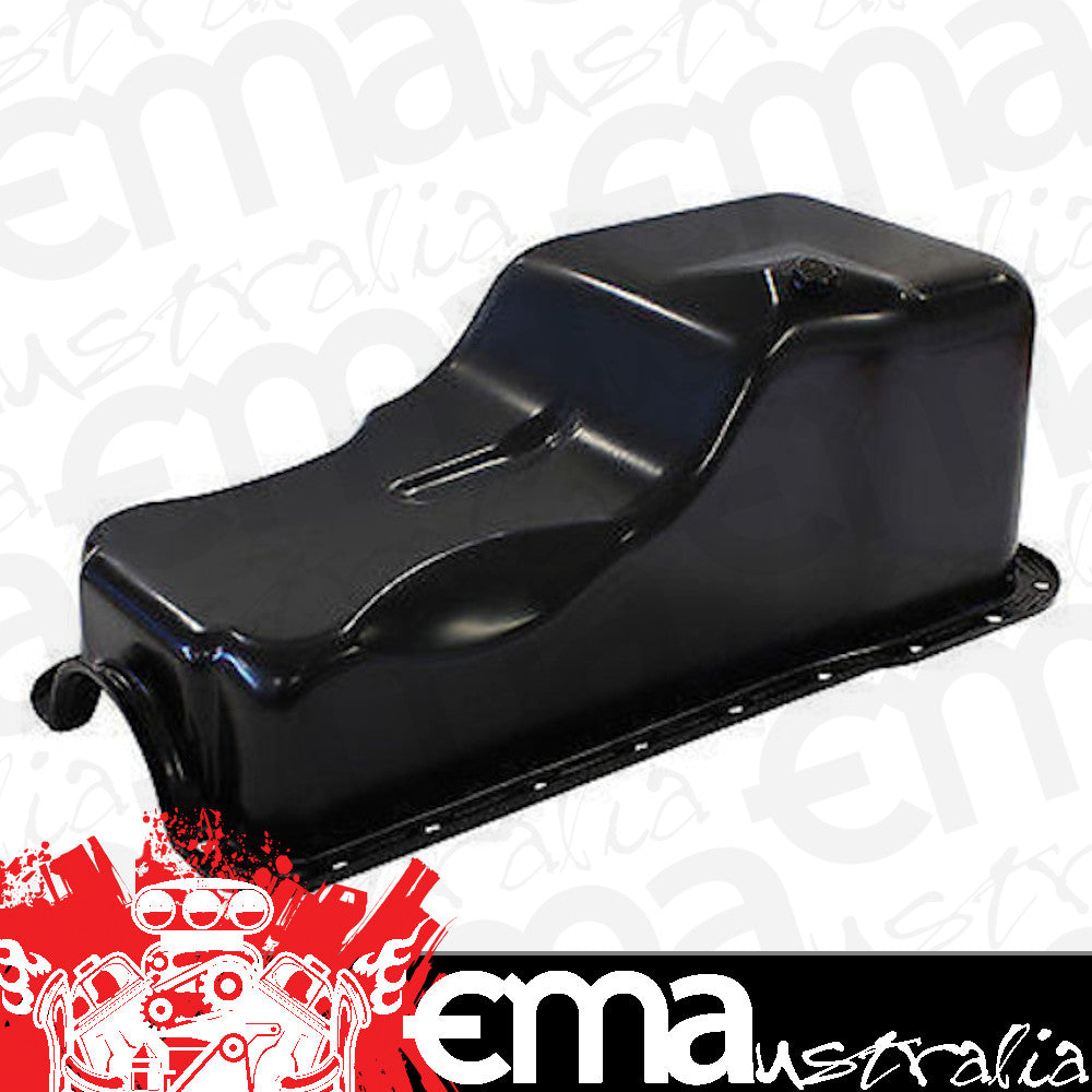 Aeroflow AF82-9078BLK Stock Oil Pan Ford 289-302W Front Sump Black