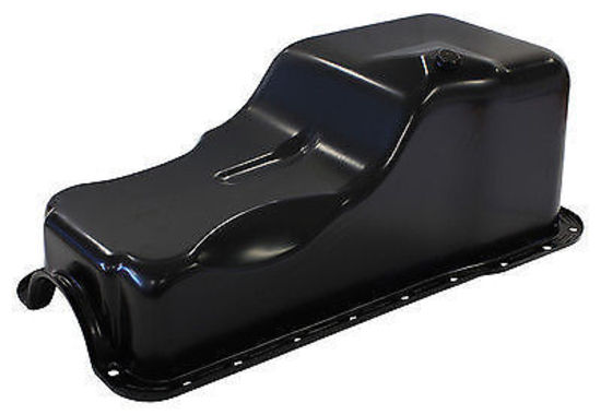 Aeroflow AF82-9078BLK Stock Oil Pan Ford 289-302W Front Sump Black