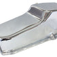 Aeroflow AF82-9092C Steel Stock Oil Pan SBC Chromerh/Side Dipstick Rear Sump