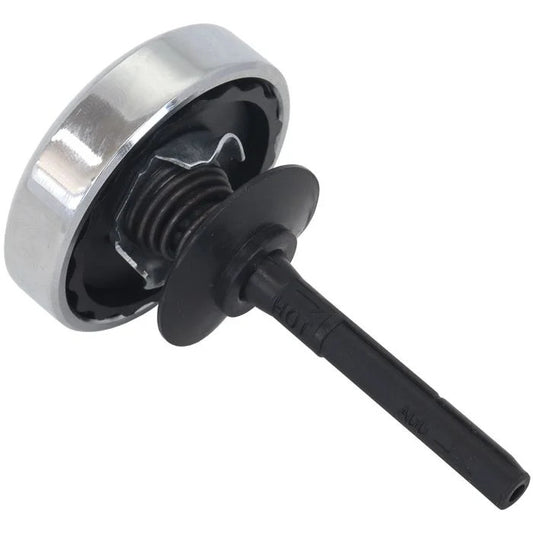 Aeroflow AF83-1001 Power Steering Pump Dipstick Cap & Cover - Chrome Finish Suits GM Saginaw Pump