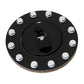 Aeroflow AF85-2000BLK Black Aluminium Fuel Cap *Anodised Black*-Gasket-Bolts