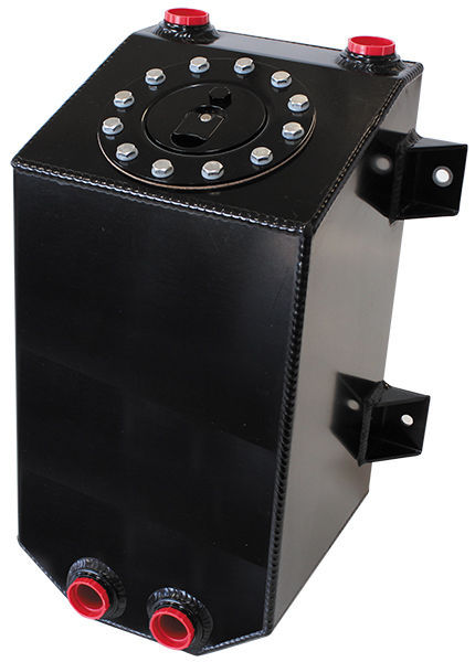 Aeroflow Performance Products AF85-2030ABLK Alloy Fuel Cell 11.35 Litre 3 Us Gallons with Cavity/Sump
