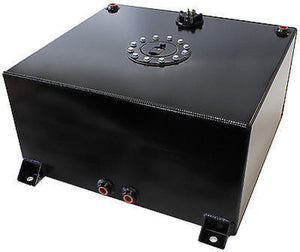 Aeroflow AF85-2151ASBLK Alloy Fuel Cell 57 Litre 15 Us Gallons with Flat/Send