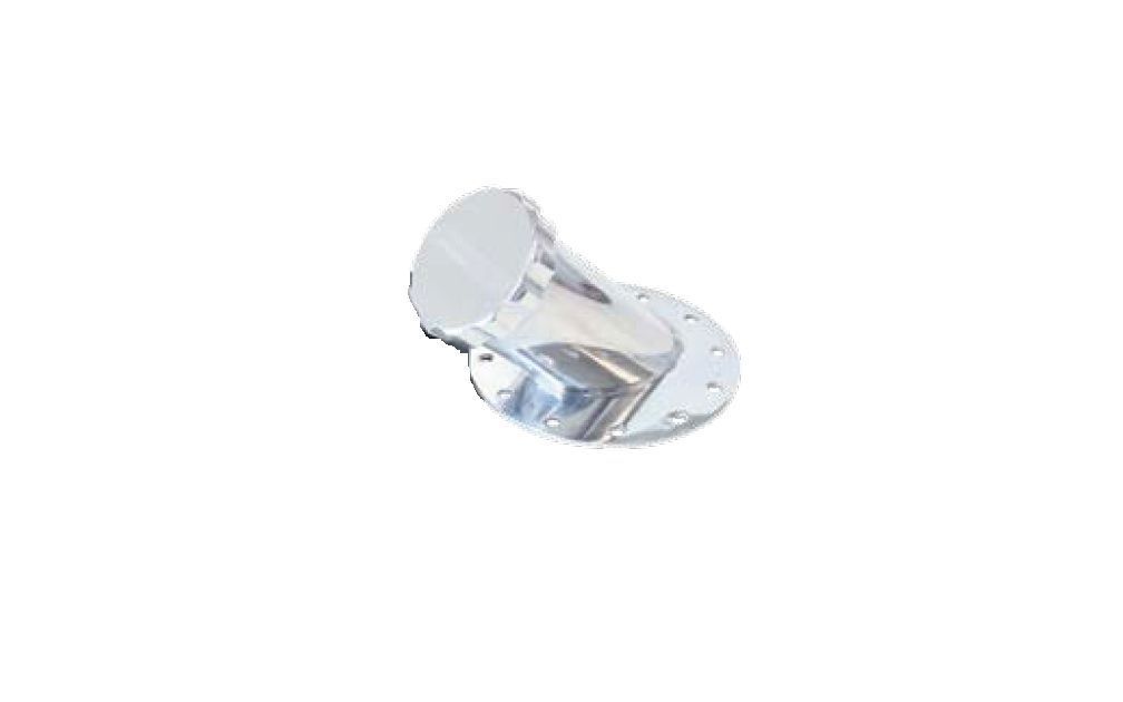 Aeroflow AF85-3000 45 Deg 2-1/2" x 5" Remote Fillsuits All AFcells Polished
