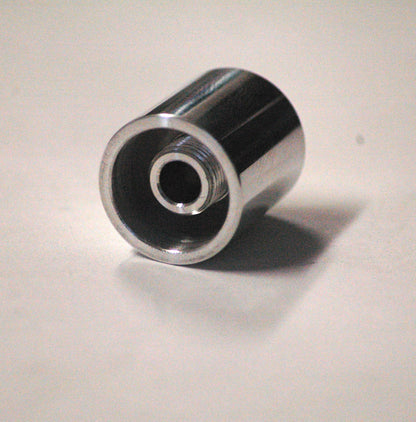 Aeroflow Performance Products AF88-08-06 Billet A/C Charge Port Cover suits Large #6 & #8 Charge Por