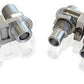 Aeroflow AF88-2002 Billet A/C Bulkhead 2 Port 2 x -10 / 2 x 5/8" Barb Pushon