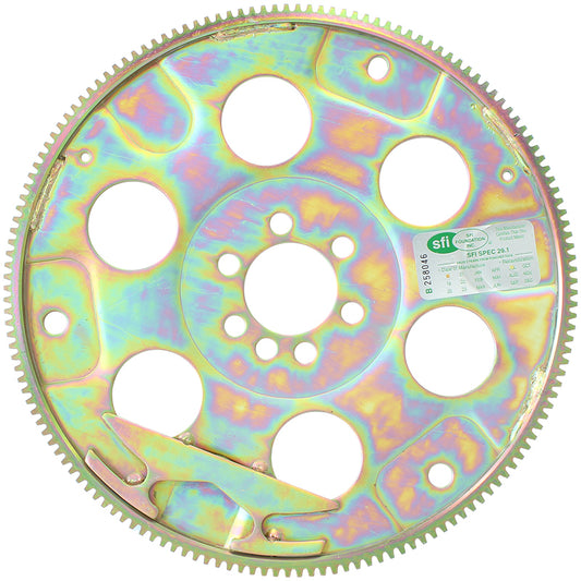 Aeroflow Performance Products AF89-350L-153SFI Sb Chev 350 153T Ext Bal SFI Flexplate Late 86-On 1 Pce Rmssbc Aeroflow - 89-350L-153-SFI