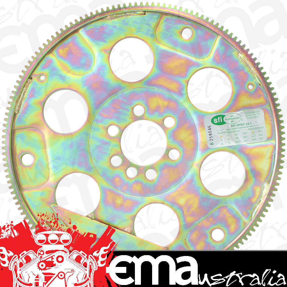 Aeroflow AF89-350L-153SFI Sb Chev 350 153T Ext Bal SFI Flexplate Late 86-On 1 Pce Rmssbc Aeroflow - 89-350L-153-SFI