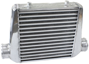 Aeroflow AF90-1002 280 x 300 x 76mm 3" In/Out Aluminium Intercooler Polished