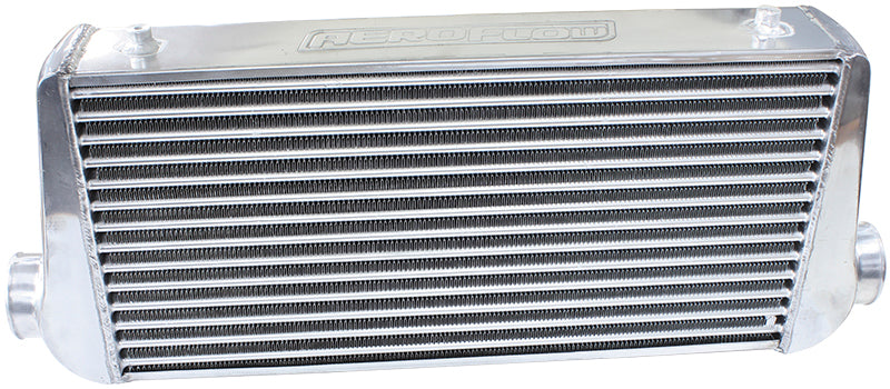 Aeroflow AF90-1004 600 x 300 x 100mm 3" In/Out Aluminium Intercooler Polished