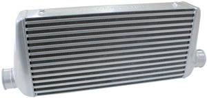 Race Series Aluminium Intercooler with 3" Inlet/Outlets (Silver Finish. 600 x 300 x 100mm)