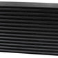 Race Series Aluminium Intercooler with 3" Inlet/Outlets (Black Finish. 600 x 300 x 100mm)