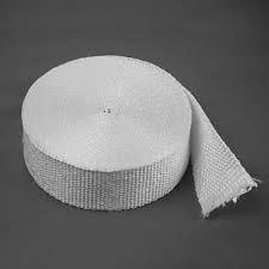 Aeroflow AF91-3001 Exhaust Insulation Wrap2"x50Ft50 Foot White Roll