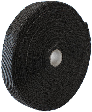 Exhaust Insulation Wrap (1" Wide, 50ft Length, Black Titanium)