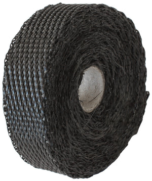 Exhaust Insulation Wrap (1" Wide, 15ft Length, Black Titanium)