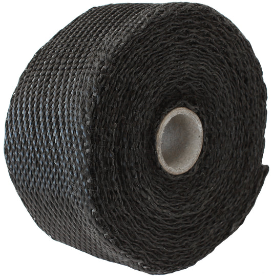 Exhaust Insulation Wrap (2" Wide, 15ft Length, Black Titanium)