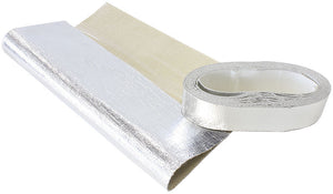 Aeroflow AF91-4001 12" x 12" Sheet Aluminised Heat Barrier Adhesive Backed