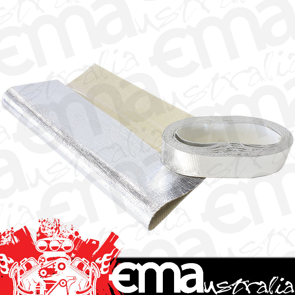 Aeroflow AF91-4002 12" x 24" Sheet Aluminised Heat Barrier Adhesive Backed