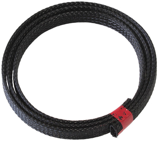 Aeroflow AF91-7551 1/2" 7.6 Meter Heat Flex Braid Black Tight Weave High Coverag