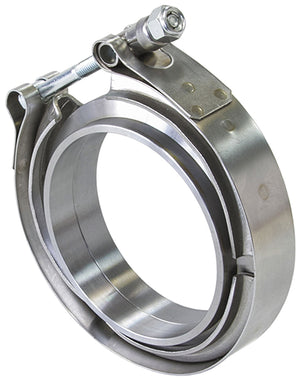 Aeroflow AF92-2250 2.25" V Band Clamp Kit 2x Weldrings & 1 x Stainless Clamp