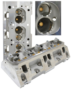 Aeroflow AF95-0318 Sb Chry 318 360 *(Pair)* Bare Alloy Cylinder Head 176CC 65CC