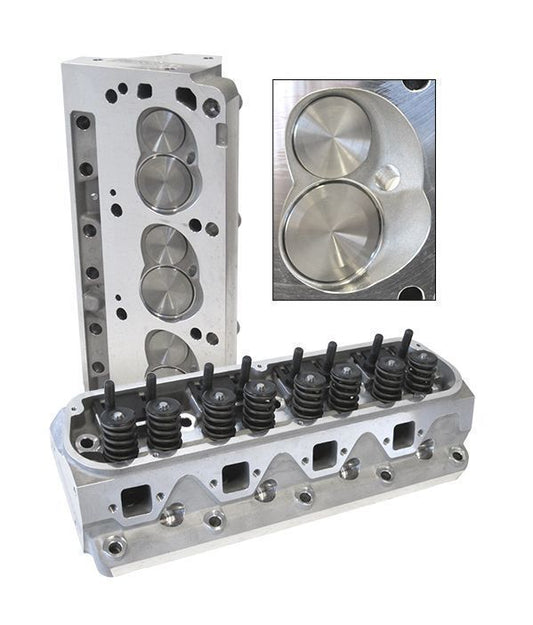 Aeroflow AF95-2302 SBF 173CC Aluminium Heads Asseassemb. Alloy Cylinder Heads