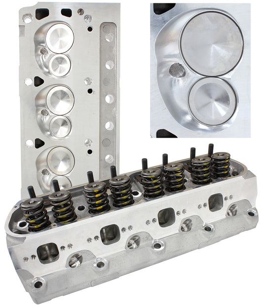 Aeroflow AF95-2348 SBF CNC 185cc ALLOY HEADS ASSEASSEMB. ALLOY CYLINDER HEADS