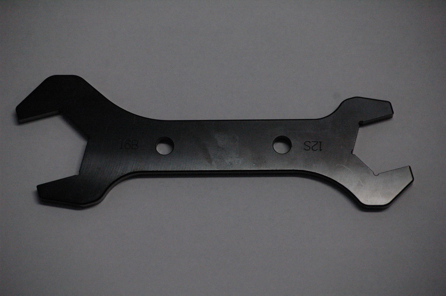 AEROFLOW ALUMINIUM AN DOUBLE ENDED WRENCH -12AN & -16AN BLACK AF98-2004-1-16Æ’??12