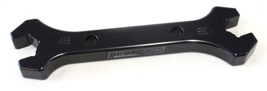 Aeroflow AF98-2004-1-4-3 Double Ended Wrench Single Black Wrench -3AN to -4An