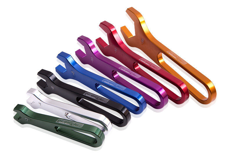 *SUPERSEDED TO AF98-2255-1-03* Aeroflow AF98-2005-1-03 Alloy Wrench Single -3AN Black Single -3AN Wrench