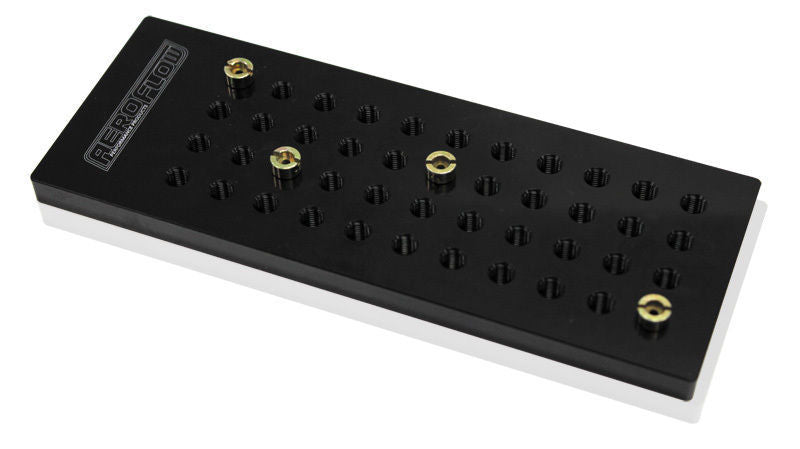 Aeroflow AF98-2011 Billet Jet Storage Plate Holds 22 (Pair)S Of Jets