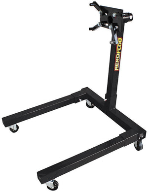 Aeroflow AF98-2031 1250Lb Engine Stand C Frame 4 Wheels Sturdy Frame