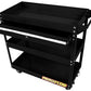 Aeroflow AF98-2032 Workshop Trolley 3 Tier with Lockable Drawer