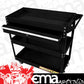 Aeroflow AF98-2032 Workshop Trolley 3 Tier with Lockable Drawer