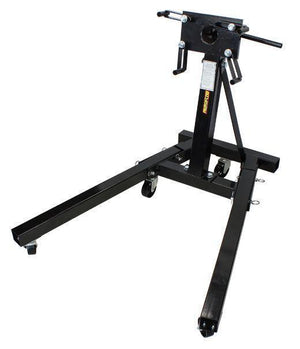 Aeroflow AF98-2033 2000Lb Engine Stand A Frame 5 Wheels Extra Heavy Duty
