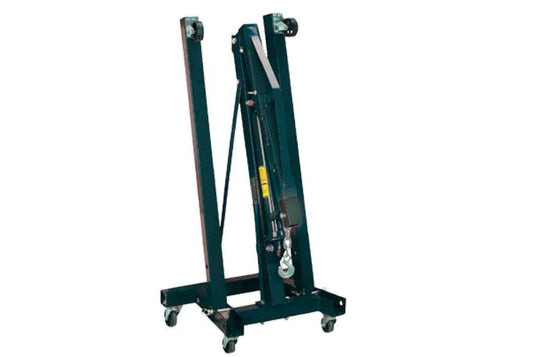 Aeroflow AF98-2042 2 Tonne Engine Hoist Crane Foldable Black Heavy Duty